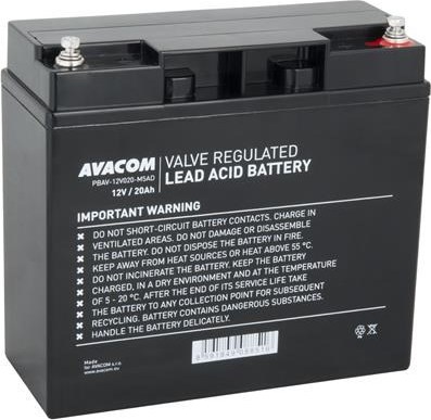 Batéria AVACOM 12V 20Ah M5 DeepCycle (PBAV-12V020-M5AD)