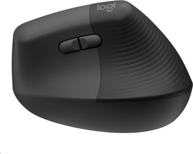 Logitech Lift Vertical Ergonomic Mouse, graphite/black