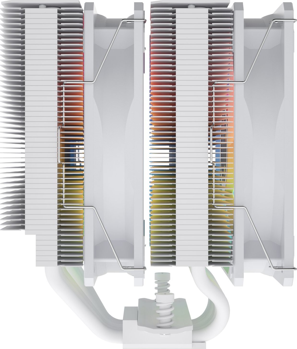 FSP Chladič CPU MP7-WA Dual, 120mm FDB Fan, White