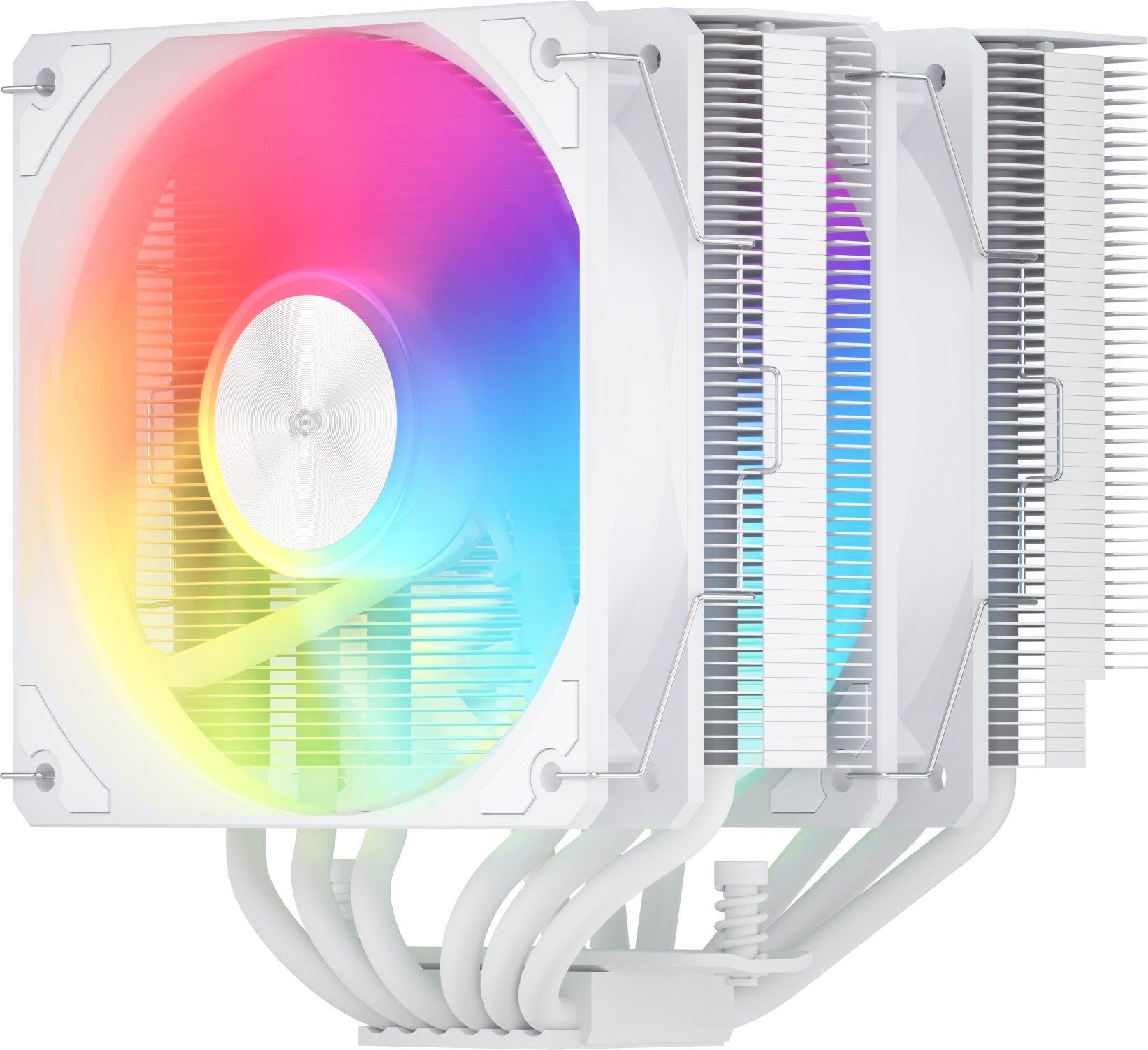 FSP Chladič CPU MP7-WA Dual, 120mm FDB Fan, White