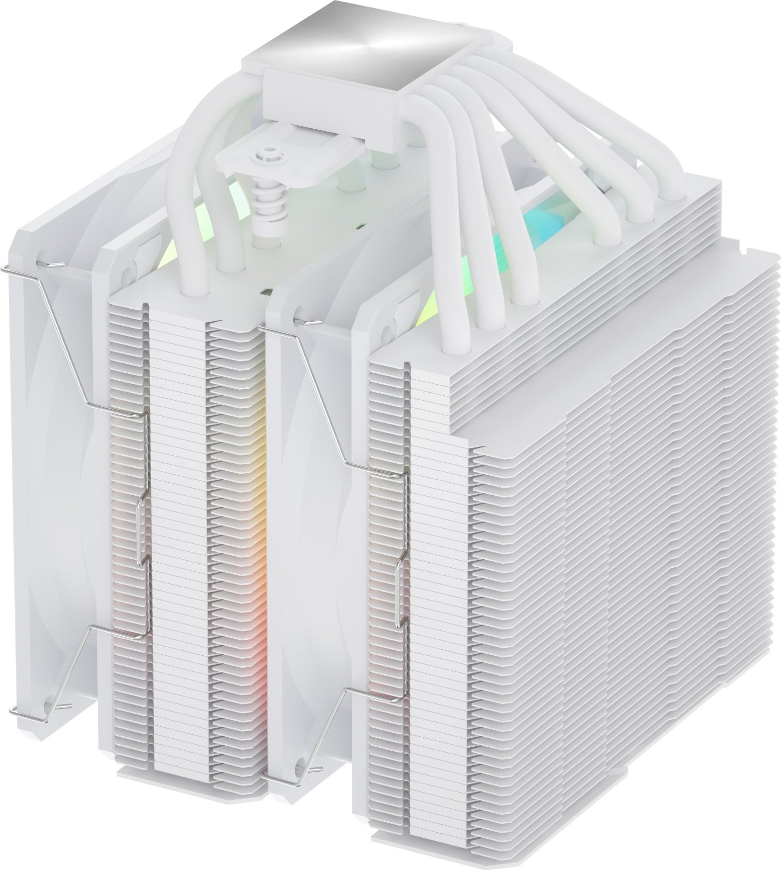 FSP Chladič CPU MP7-WA Dual, 120mm FDB Fan, White