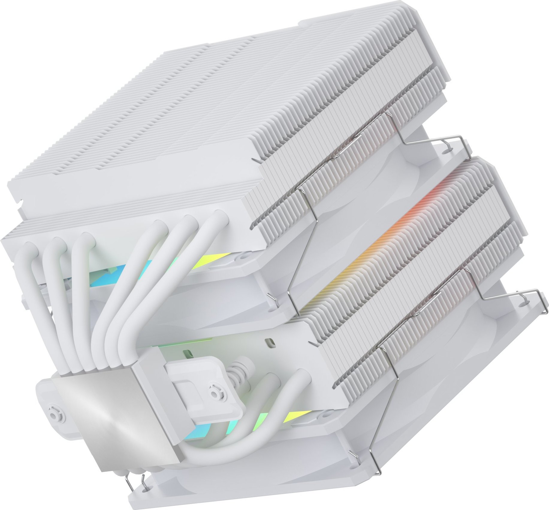 FSP Chladič CPU MP7-WA Dual, 120mm FDB Fan, White