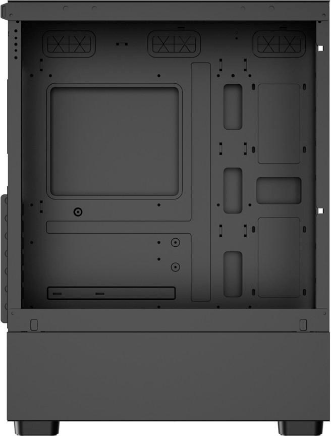 1stCOOL skříň G6 Noble, Mid Tower, ATX, AU, 3x 120mm Fan, Černá