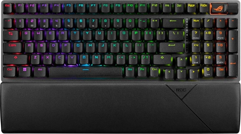 ASUS klávesnice ROG STRIX SCOPE II X, mechanická, drátová, ROG NX Snow V2, CZ/SK