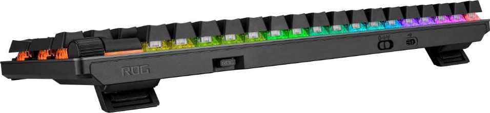 ASUS klávesnice ROG STRIX SCOPE II X, mechanická, drátová, ROG NX Snow V2, CZ/SK