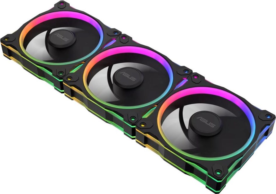 ASUS Ventilátor PRIME MR120 ARGB, 3x120mm, černá