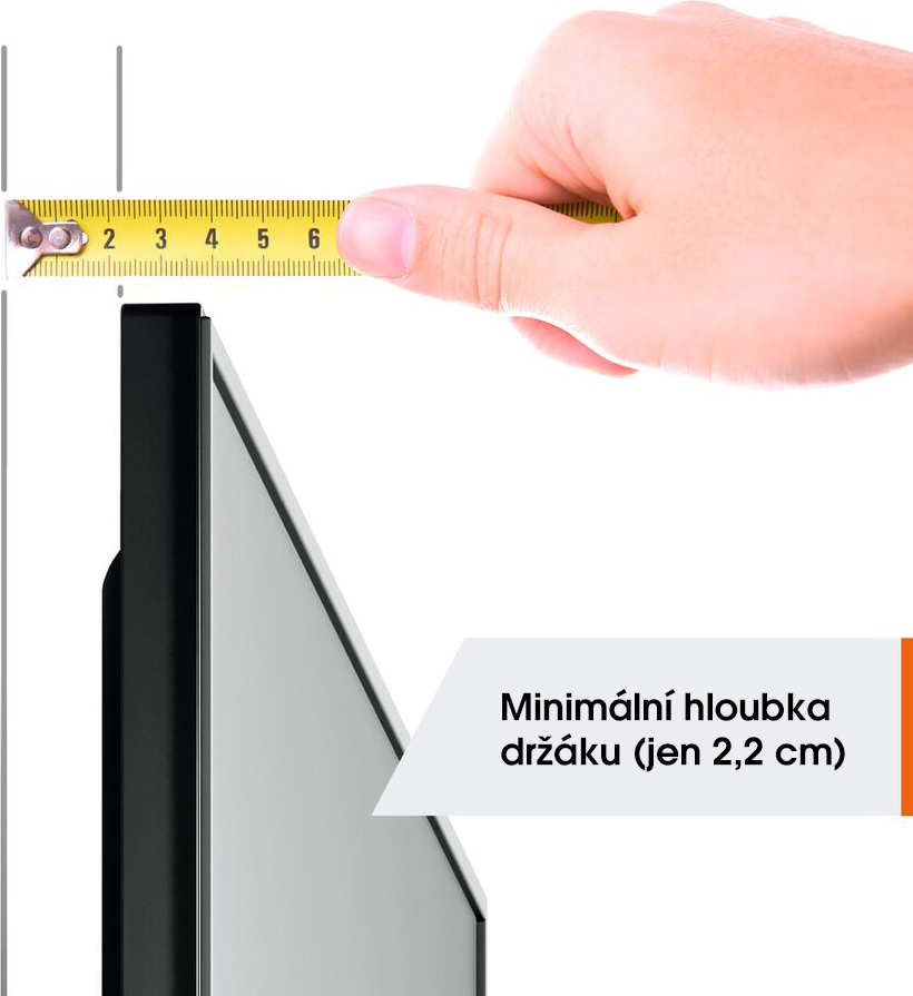 VOGELS Vogel's TVM 1203, fixní TV držák pro obrazovky 19-50", 30 kg