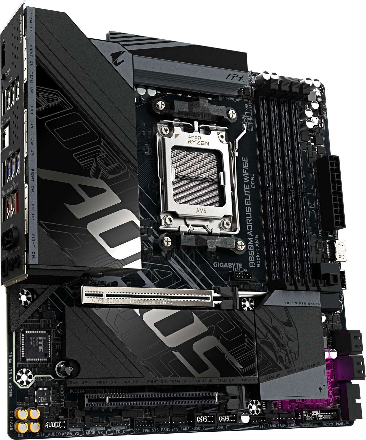 GIGABYTE B850M AORUS ELITE WIFI6E/AM5/mATX