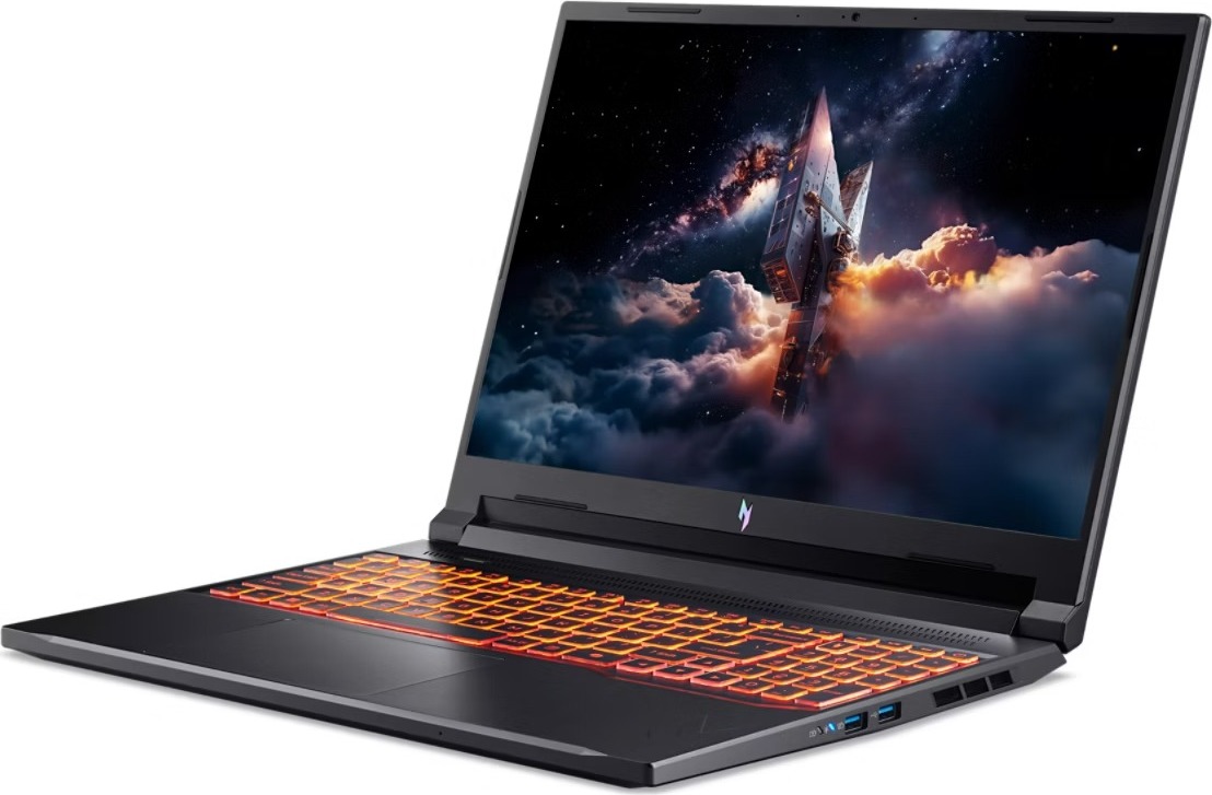 Acer Nitro V 16/ANV16-42-R01F/R7-260/16"/WUXGA/16GB/1TB/RTX 5060/W11H/Black/2R