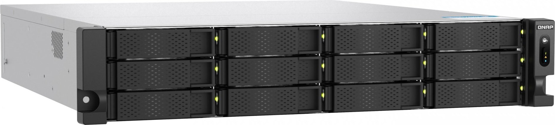 QNAP TS-h1277AXU-RP-R5-16G (Ryzen Pro 5,1GHz, ZFS, 16GB DDR5 RAM, 12x SATA, 2x 2,5GbE, 2x 10GbE)