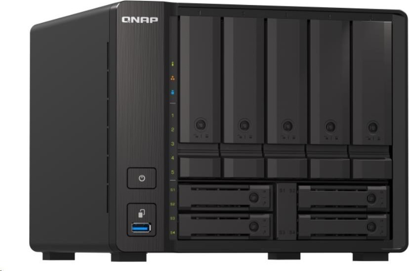 QNAP TS-h973AX-32G (4C/RyzenV1500B/2,2GHz/32GBRAM/9xSATA/2x2,5GbE/1x10GbE/4xUSB3.2)