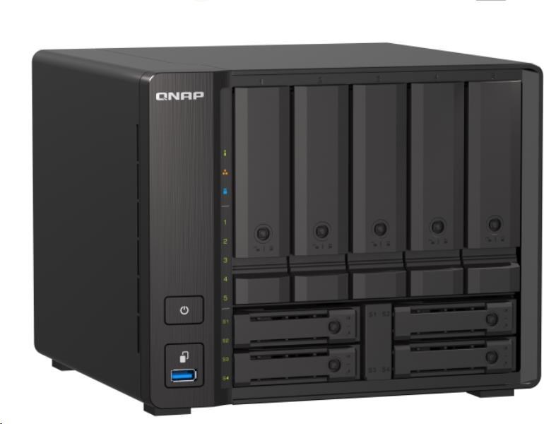 QNAP TS-h973AX-32G (4C/RyzenV1500B/2,2GHz/32GBRAM/9xSATA/2x2,5GbE/1x10GbE/4xUSB3.2)