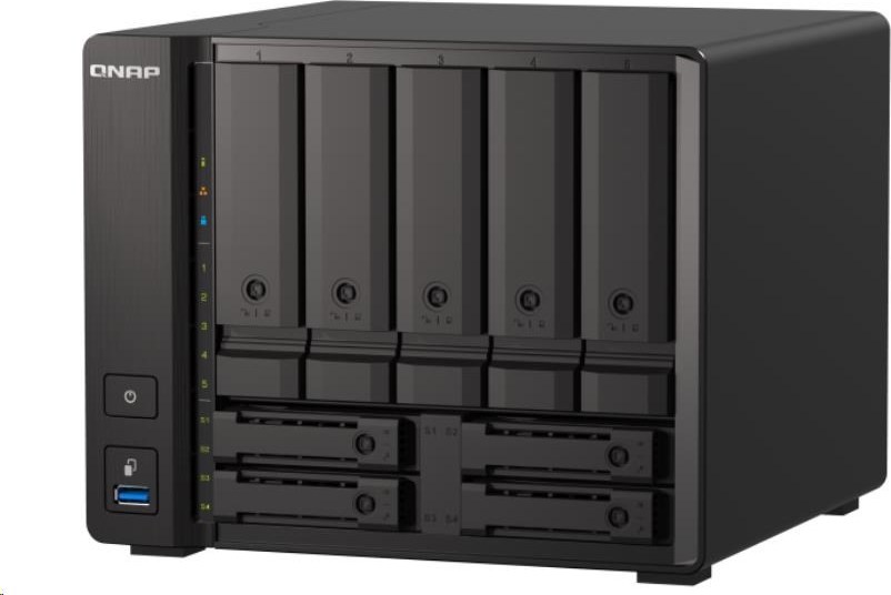 QNAP TS-h973AX-32G (4C/RyzenV1500B/2,2GHz/32GBRAM/9xSATA/2x2,5GbE/1x10GbE/4xUSB3.2)