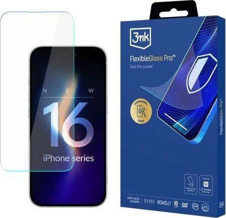 3mk hybridní sklo FlexibleGlass pro Apple iPhone 16 Pro Max