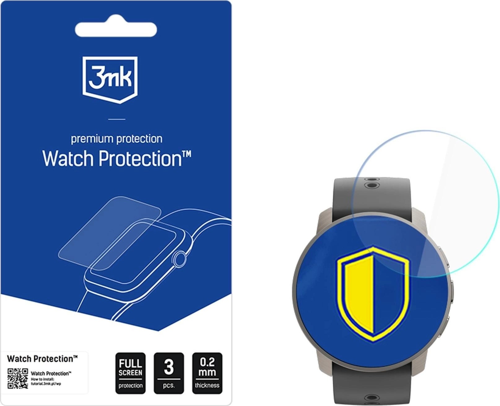 3mk hybridní sklo Watch Protection FlexibleGlass pro Suunto 9 Peak PRO
