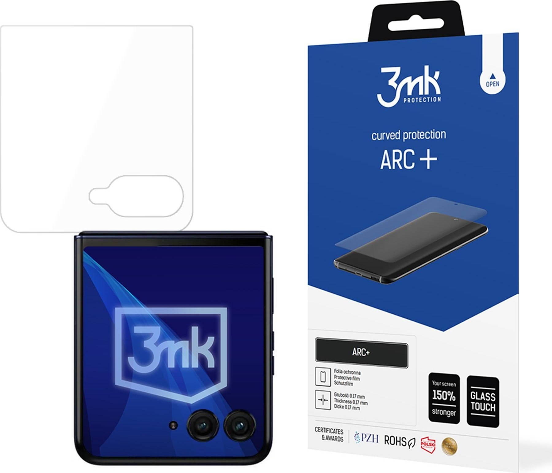 3mk ochranná folie ARC+ pro Motorola Razr 50 (front)