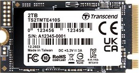 TRANSCEND SSD 2TB 410S, M.2 2242, PCIe Gen4x4, NVMe, 3D TLC, DRAM-less