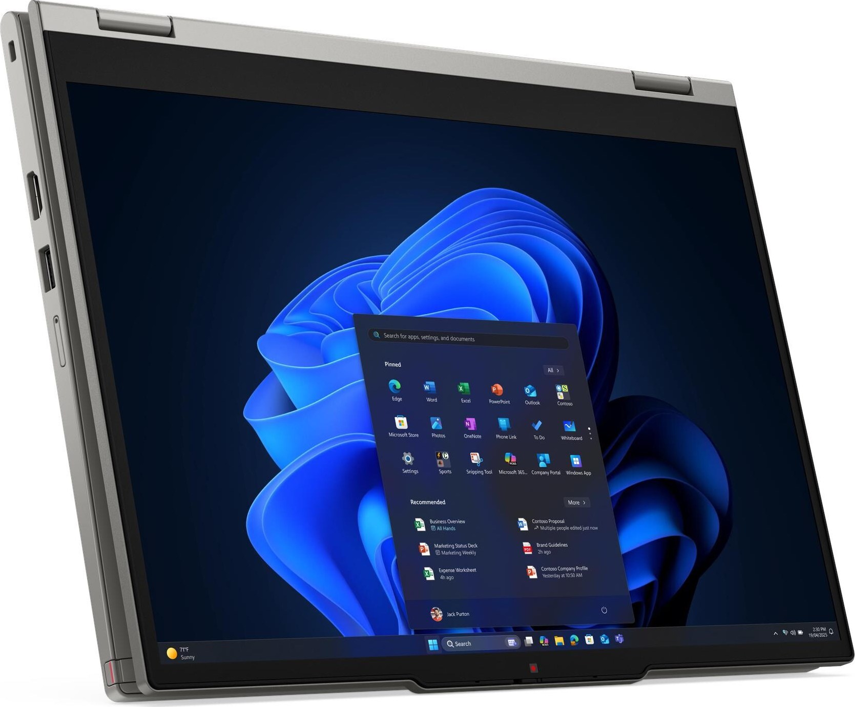 LENOVO NTB ThinkPad L13 2-in-1 G6 - Ultra7 255U,13.3" WUXGA Touch,32GB,512SSD,FHD+IRcam,W11P