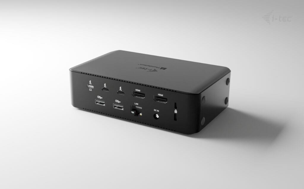 i-tec Thunderbolt 5 Quattro Display Docking Station, Power Delivery 140W
