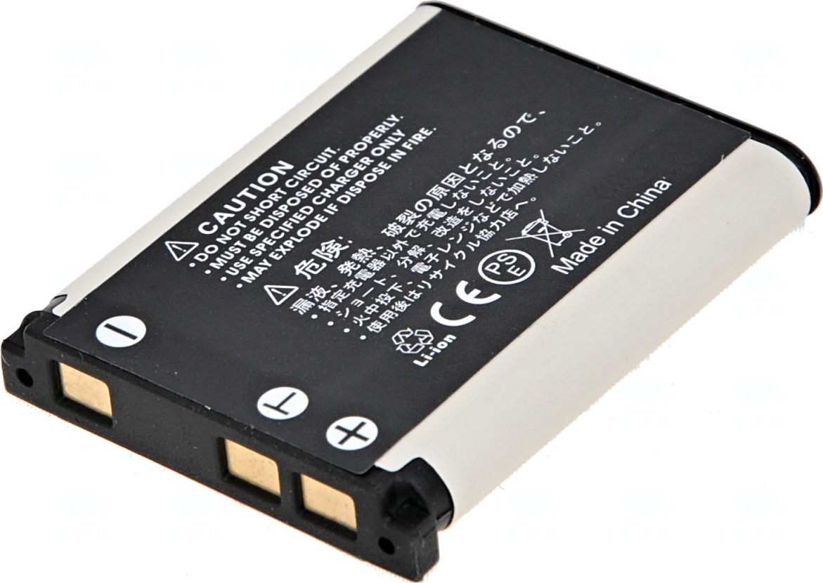 Baterie T6 Power Olympus Li-40B, Li-42B, D-Li63, EN-EL10, NP-45, NP-80, D-Li108, 620mAh, 2,3Wh