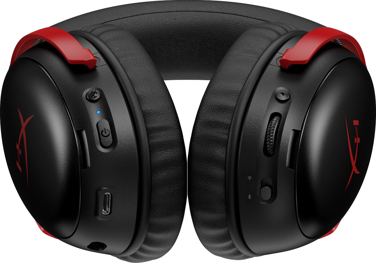 HP Inc. HyperX Cloud III S Wireless Black-Red Gaming Headset