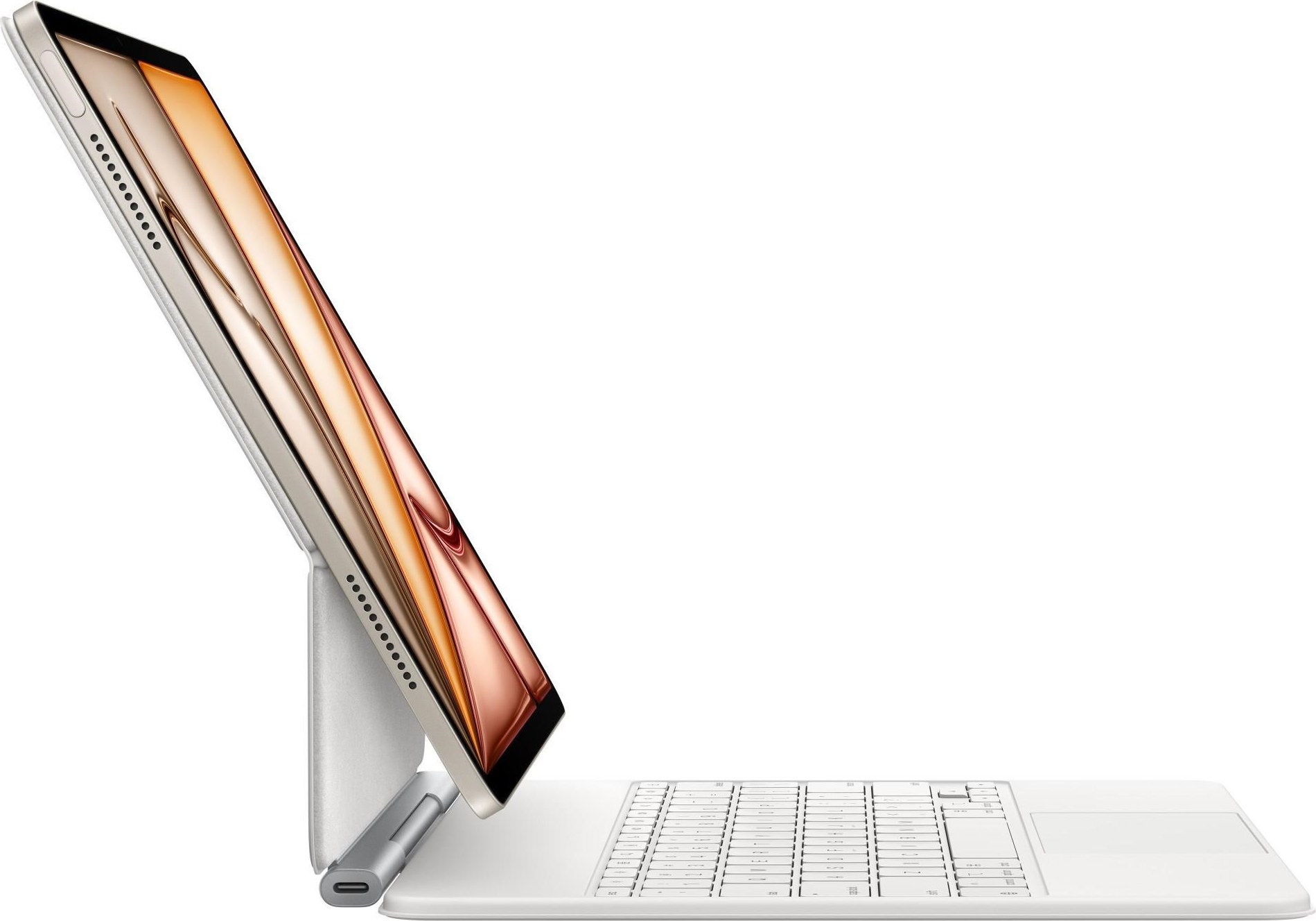 Apple Magic Keyboard for iPad Air 13-inch (M3) - Czech - White