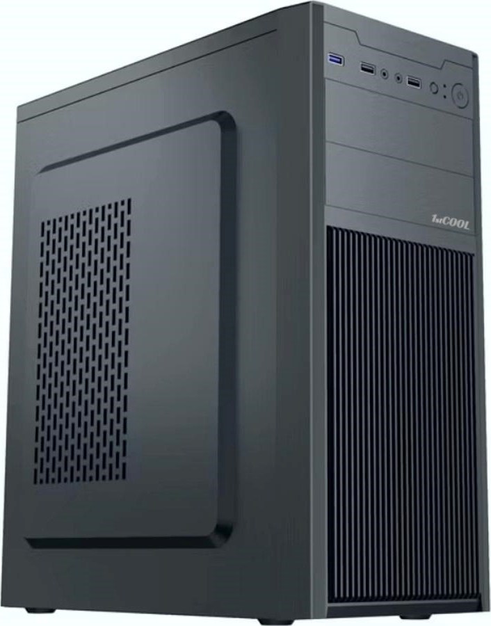 1stCOOL skříň JAZZ 6, micro tower, AU, USB 3.0, bez zdroje, černá