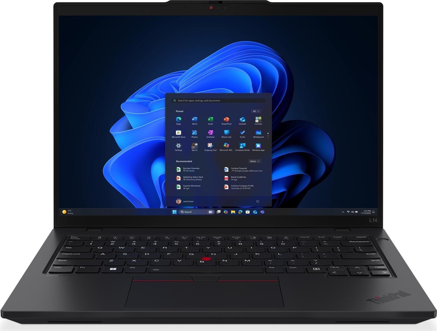 Lenovo ThinkPad L/L14 Gen 6 (Intel)/U5-225U/14"/WUXGA/16GB/512GB/4C-iGPU/W11P/Black/3R