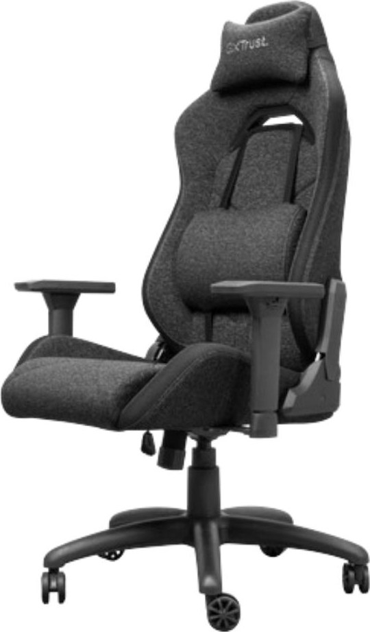 TRUST herní židle GXT 723 RUYA Fabric, šedá