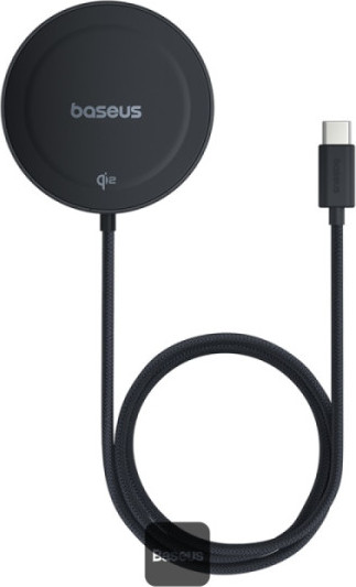NoName Baseus bezdrátová nabíjecí magnetická podložka Simple Mini4 Qi2 15W černá