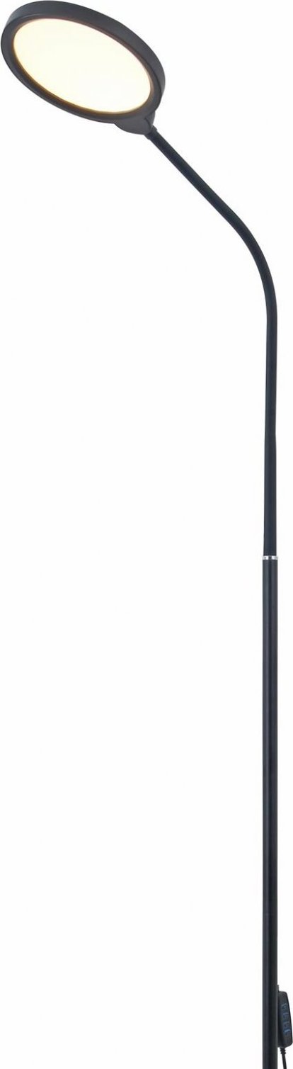 Fellowes Platinet PFL1084B podlahová LED lampa 10W stmívatelná 2v1, černá