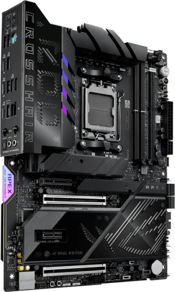 ASUS MB Sc AM5 ROG CROSSHAIR X870E APEX, AMD X870, 2xDDR5, 2xUSB4, WiFi