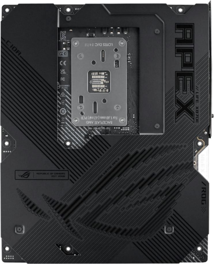 ASUS MB Sc AM5 ROG CROSSHAIR X870E APEX, AMD X870, 2xDDR5, 2xUSB4, WiFi