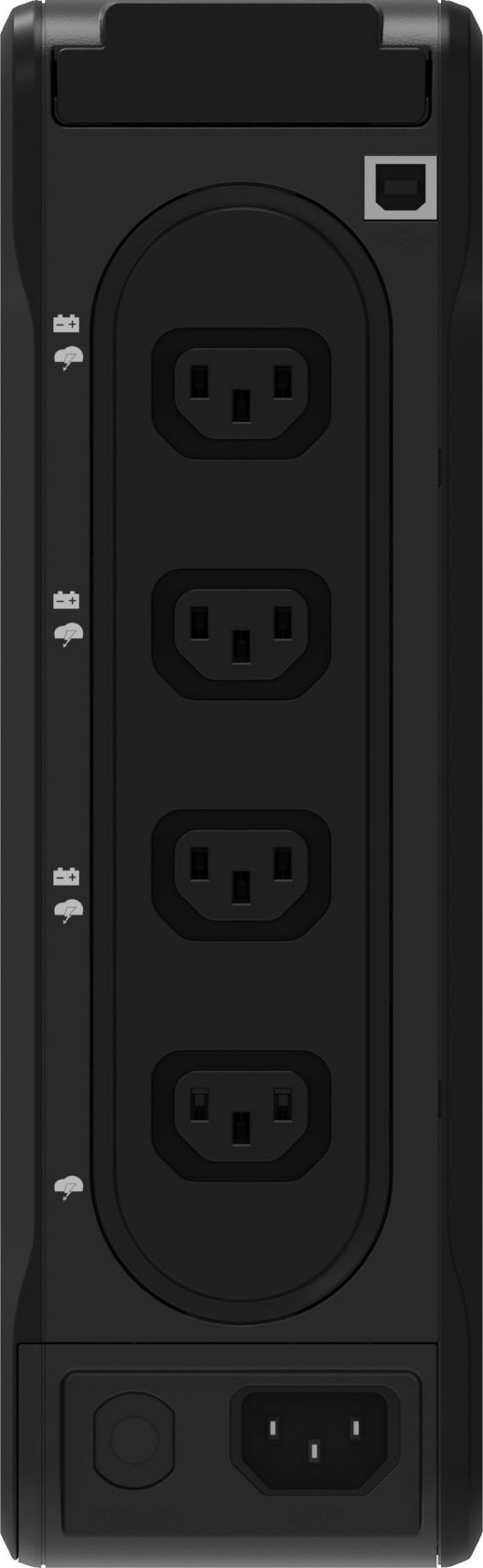 Eaton 3P Ellipse UPS USB IEC, 1300VA, 840W, Vstup: C14, Výstupy: (4) C13, (4) Pouze přepěťová ochrana C13, USB nabíjen