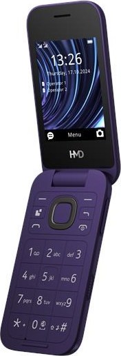 HMD Nokia 2660 Flip Dual SIM, 4G, fialová (2025), (CZ, SK, HU)