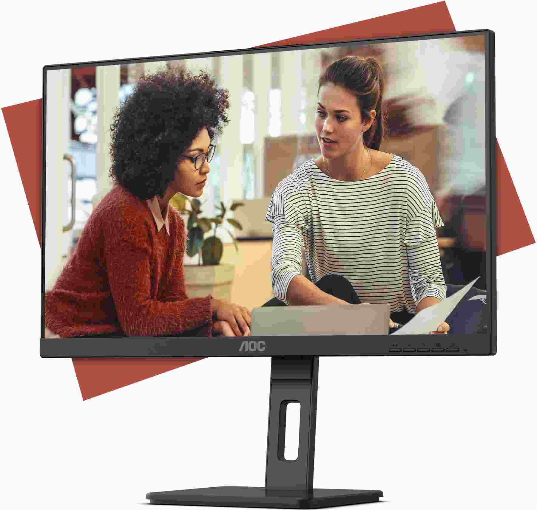 AOC MT IPS LCD WLED 23,8" 24E3QAF - IPS panel, 1920x1080, HDMI, DP, repro, pivot