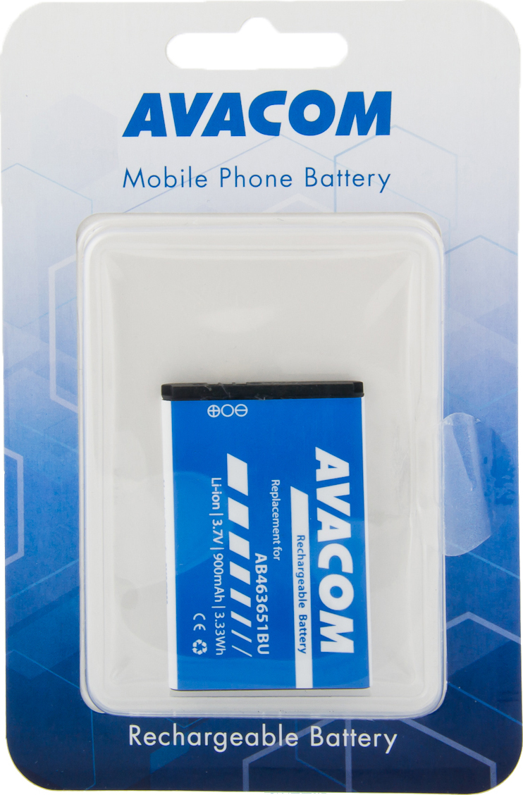 AVACOM batéria do mobilu Samsung B3410 Corby plus Li-Ion 3,7V 900mAh (náhrada AB463651BU)