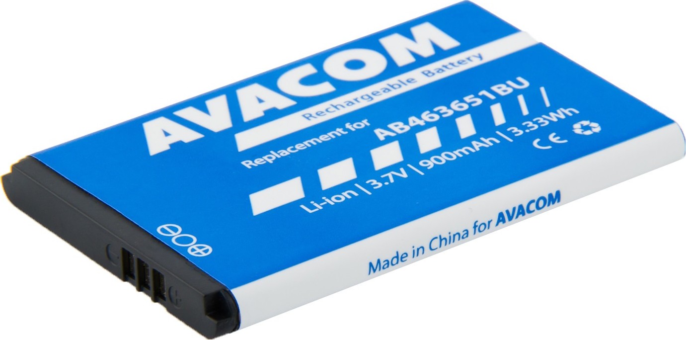 AVACOM batéria do mobilu Samsung B3410 Corby plus Li-Ion 3,7V 900mAh (náhrada AB463651BU)