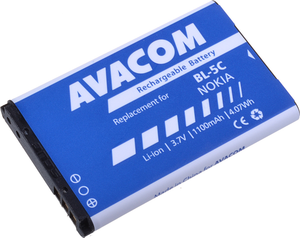 AVACOM batéria do mobilu Nokia 6230, N70, Li-Ion 3,7V 1100mAh (náhrada BL-5C)