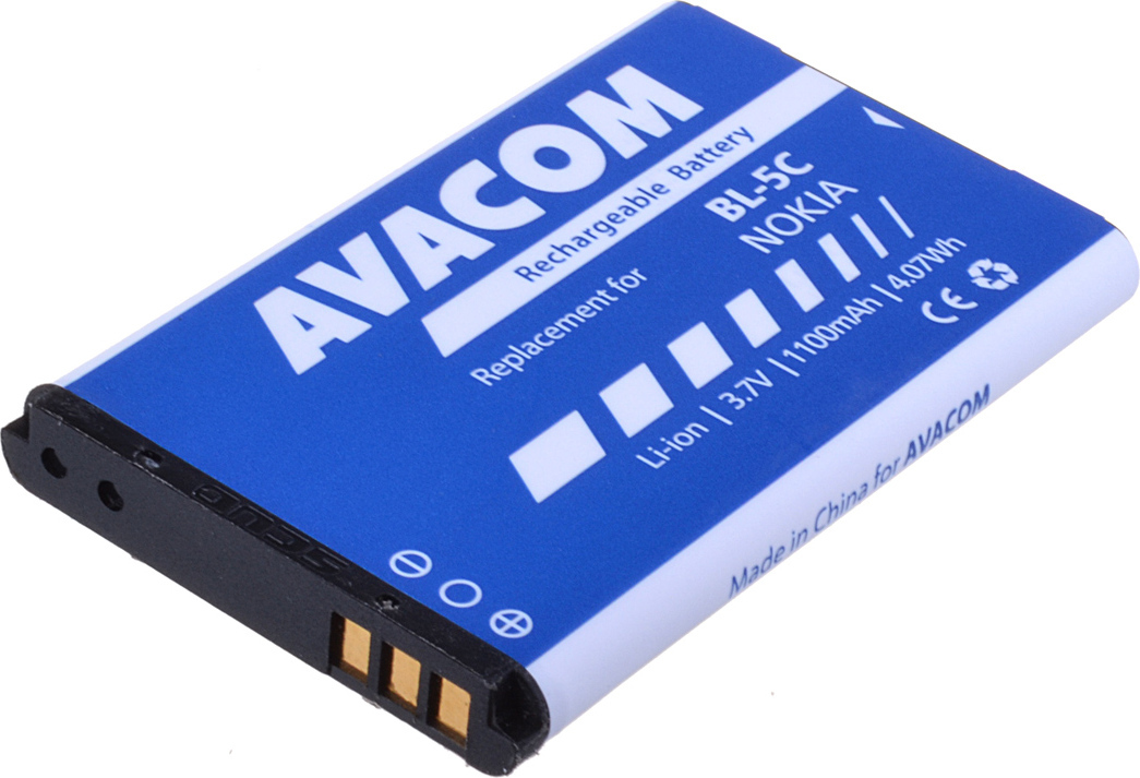 AVACOM batéria do mobilu Nokia 6230, N70, Li-Ion 3,7V 1100mAh (náhrada BL-5C)
