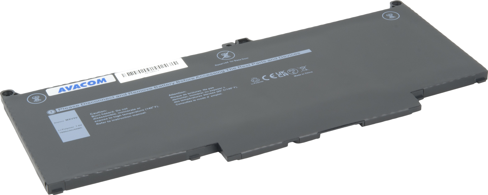 AVACOM batéria pre Dell Latitude 5300, 5310, 7300 Li-Pol 7,6V 7890mAh 60Wh
