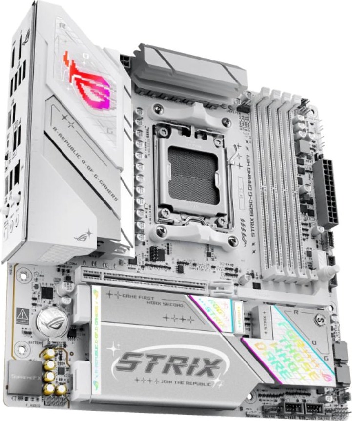 ASUS MB Sc AM5 ROG STRIX B850-G GAMING WIFI, AMD B850, 4xDDR5, 1xDP, 1xHDMI, WiFi, mATX