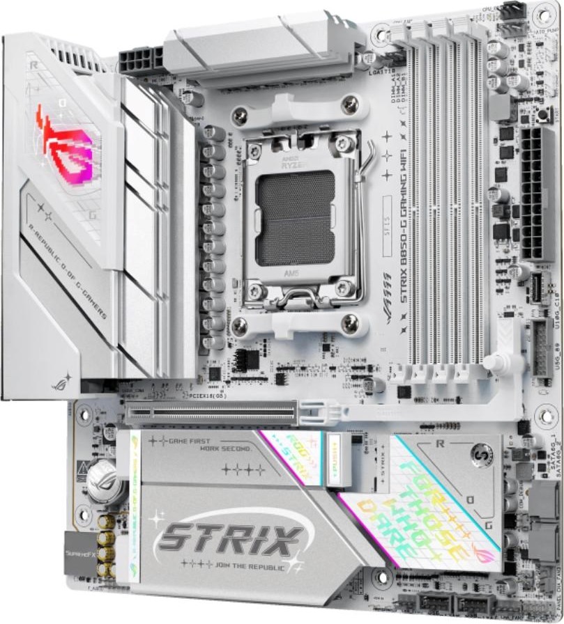 ASUS MB Sc AM5 ROG STRIX B850-G GAMING WIFI, AMD B850, 4xDDR5, 1xDP, 1xHDMI, WiFi, mATX