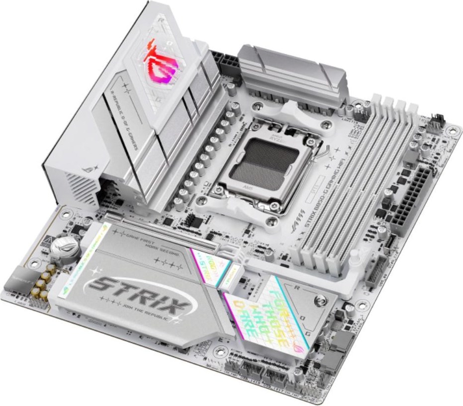ASUS MB Sc AM5 ROG STRIX B850-G GAMING WIFI, AMD B850, 4xDDR5, 1xDP, 1xHDMI, WiFi, mATX
