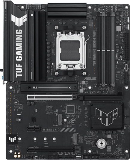 ASUS MB Sc AM5 TUF GAMING B850-E WIFI, AMD B850, 4xDDR5, 1xDP, 1xHDMI, WiFi, ATX
