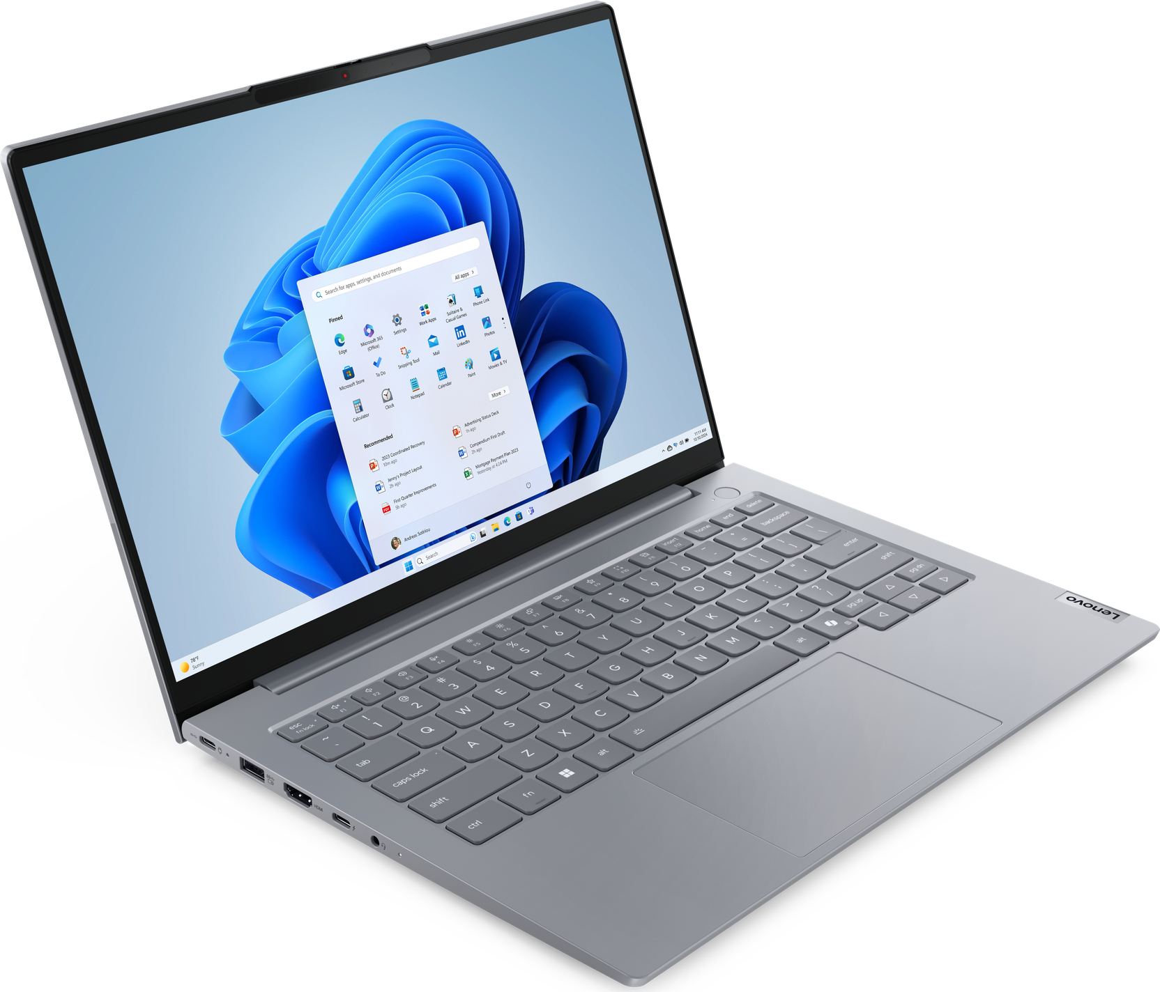 LENOVO NTB ThinkBook 14 G8 IAL- Ultra5 225U,14" WUXGA,16GB,1TBSSD,FHD+IRcam,W11H
