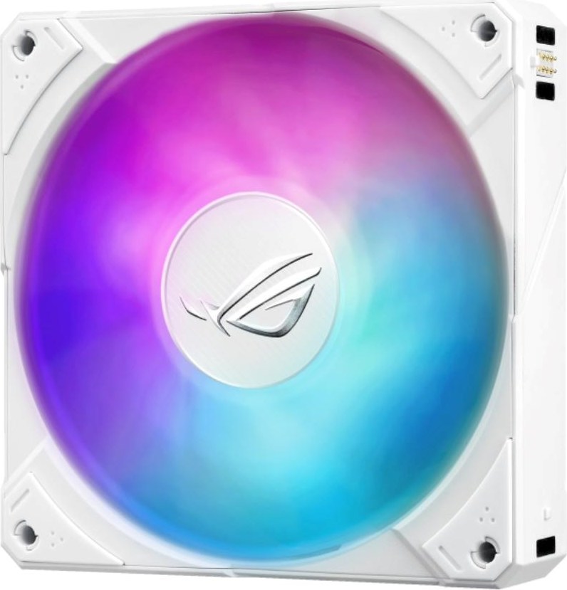 ASUS vodní chladič CPU AIO ROG RYUJIN III 360 ARGB EXTREME, 3x120mm, LGA1851, AM5, bílá