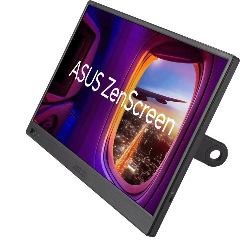 ASUS LCD ZenScreen MB169CK, 15.6" FHD, 250nits, 60Hz, 5ms, USB-C, Mini HDMI, Black