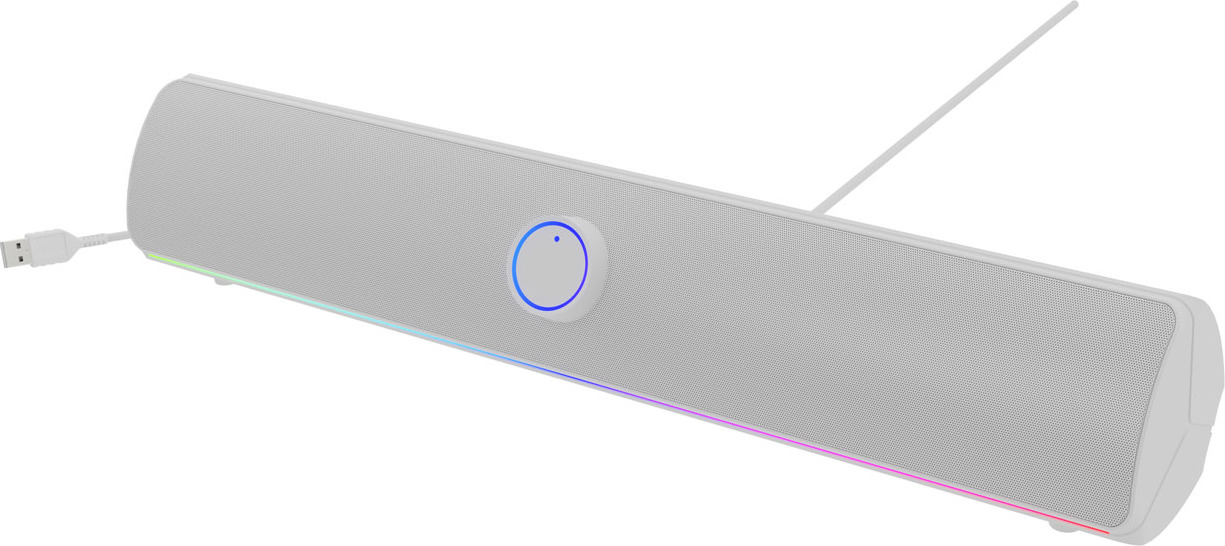 Genesis herní soundbar HELIUM 312BT/Bílá/Stereo/10W