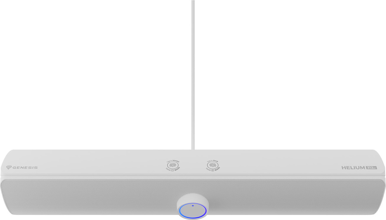 Genesis herní soundbar HELIUM 312BT/Bílá/Stereo/10W